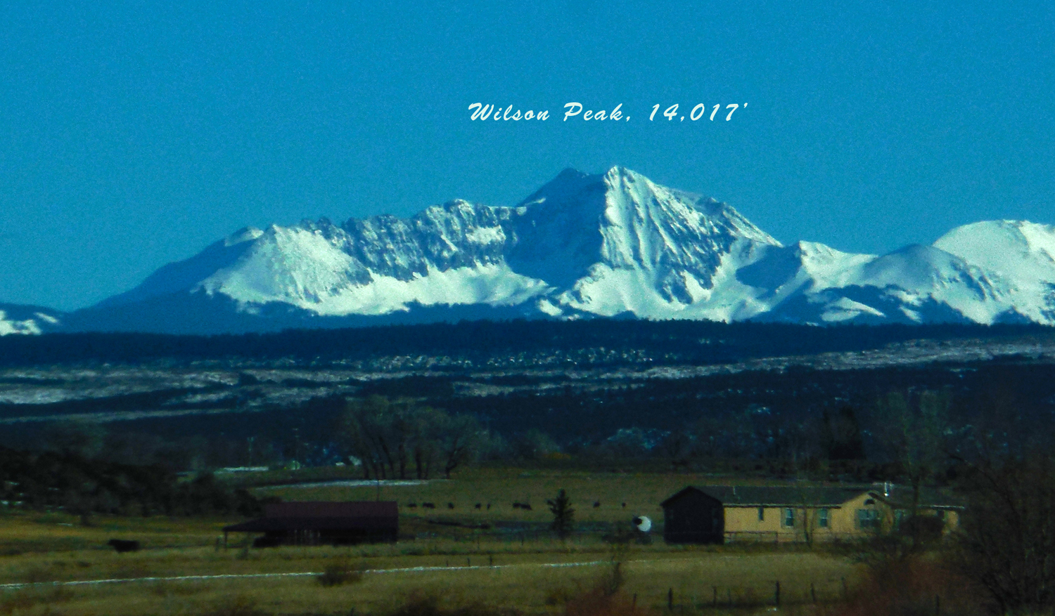 San Miguel Mountains