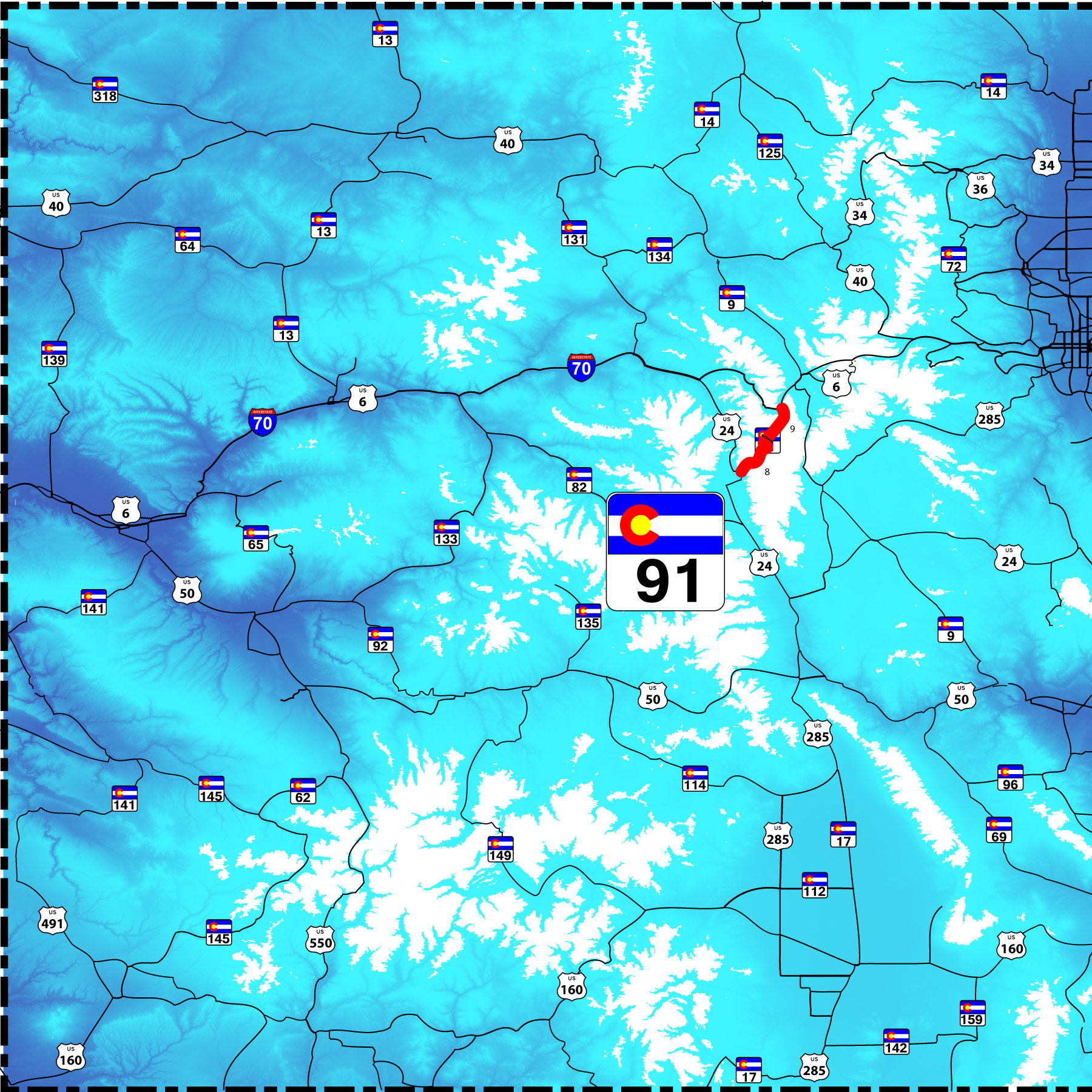 Colorado State Road 91