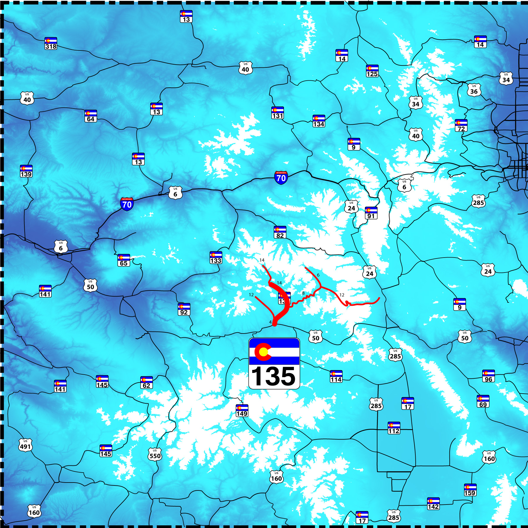 Colorado State Road 135