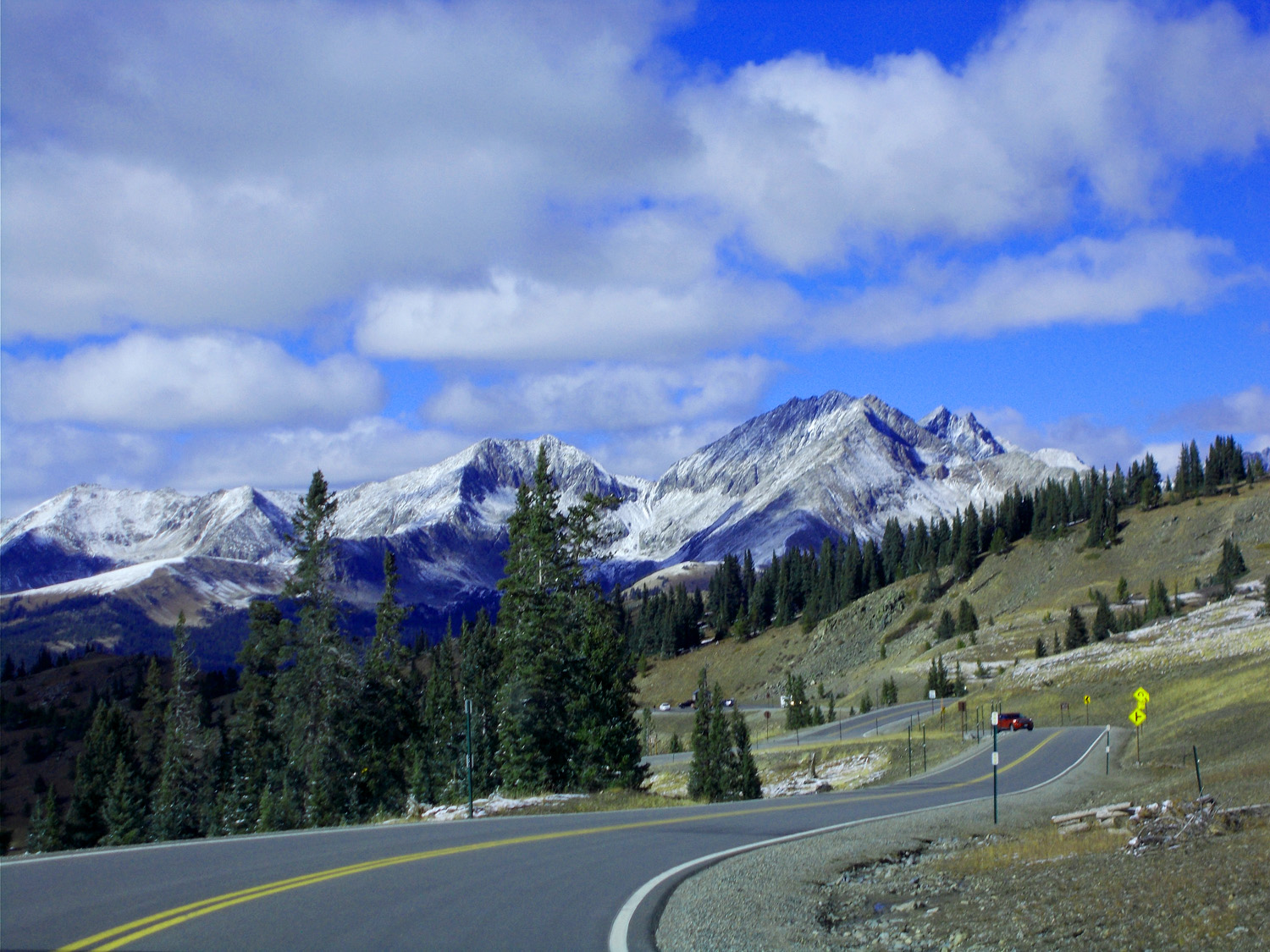 Headed Down from Pass